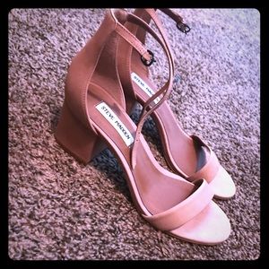 steve madden low block heels 7